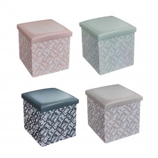 POUF CONTENITORE LOVE CM.38X38X38 ASS (4pz)